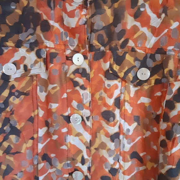 Ruby Rd Colorful Sheer Jacket - Picture 6 of 9